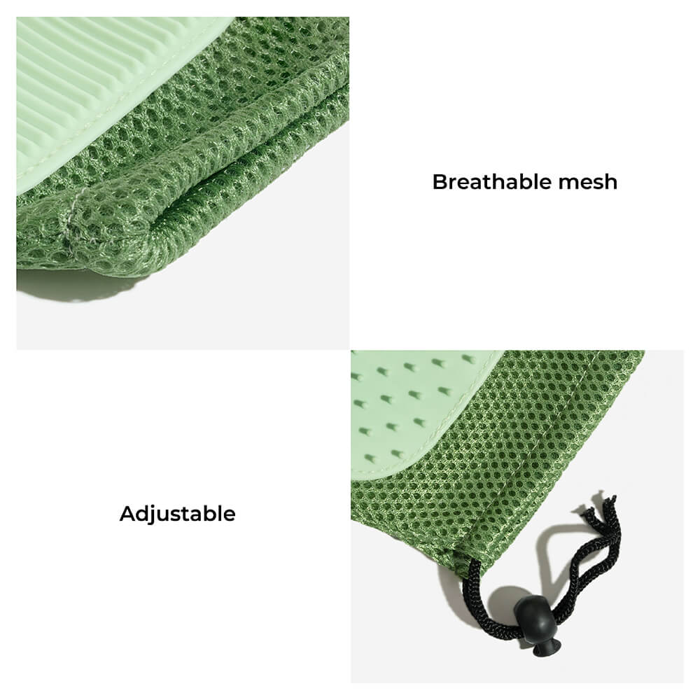 Pet Grooming Glove - Silicone Double Sides Pet Brush