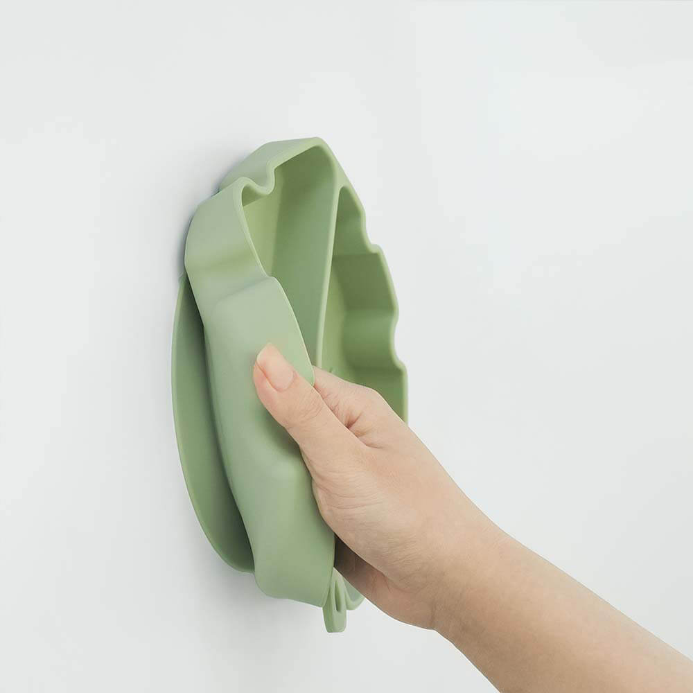 Suction Cup Pet Bowls - Leaf