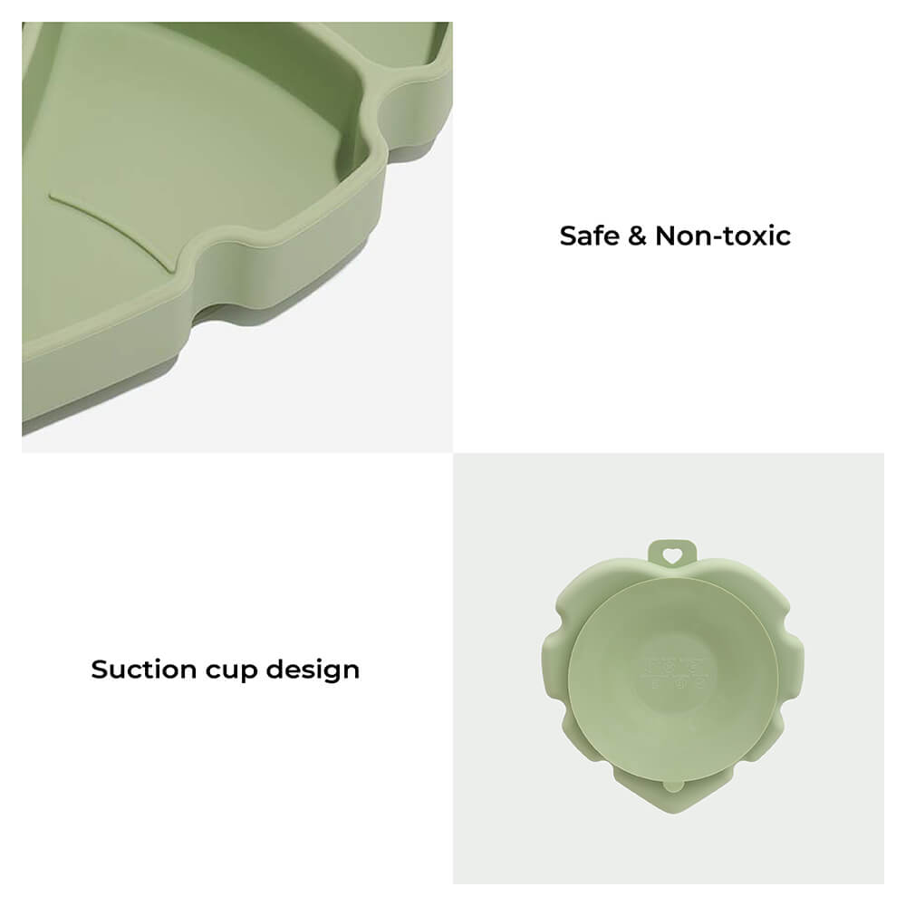 Suction Cup Pet Bowls - Leaf