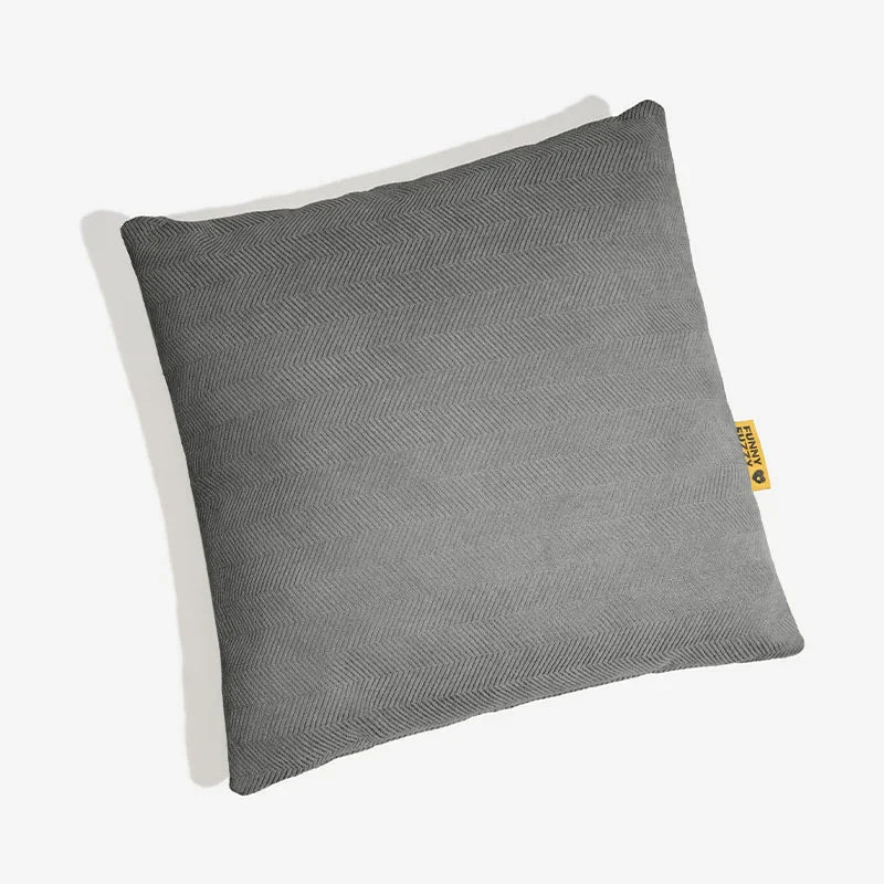 Herringbone Cushion Chenille Waterproof & Antifouling Pillow