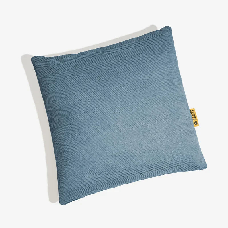 Herringbone Cushion Chenille Waterproof & Antifouling Pillow