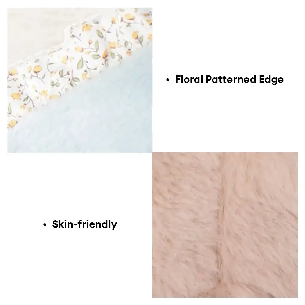 Soft Fluffy Garden Chic Washable Pet Bed Small Dog Bed