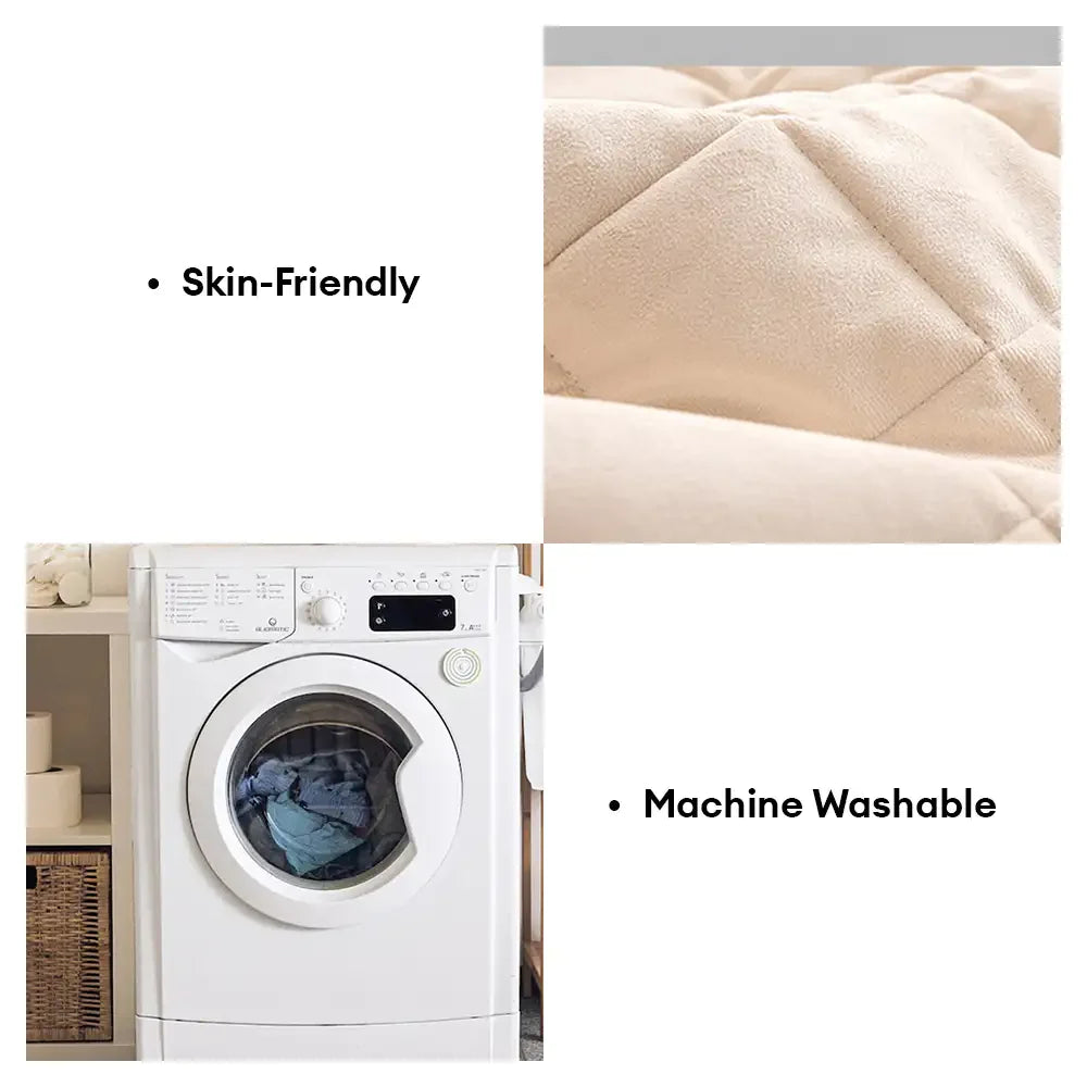 Square Short Plush Simple Sofa Protection Non-Slip Couch Cover